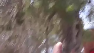 شرطي وهمية الانفجارات غنيمة كبيرة فاتنة في الهواء الطلق