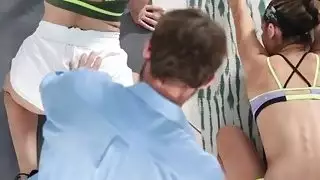 الحلو جميل أودري رويال وجود الديك سميكة