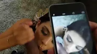 جينا فالنتينا تمتص أخوتها الديك