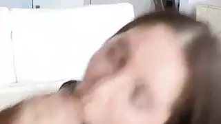 جيزيل كان جائعًا وشغفًا لبعض الديك السميك الكبير