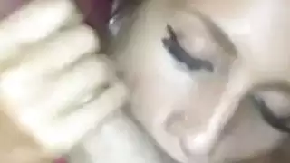 بلدي الساخن في سن المراهقة فرنك غيني يبتلع نائب الرئيس بلدي!