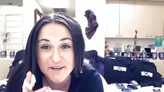 في سن المراهقة ايمو كام فتاة مع Lisp هزات الجماع
