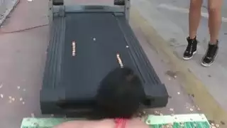 الفتيات الهواة الحقيقية تفعل أشياء جنسية مجنون في الأماكن العامة من أجل المال