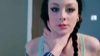 Alessa Savage مص داني Ds الديك العميق الحلق