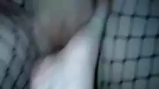 صديقته السابقة في شبكة صيد السمك الملابس الداخلية