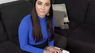 Slutty سمسار عقارات Karlee Gray على استعداد لفعل أي شيء ، يرجى موكلها