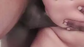 الوحش الديك الأسود يجعل مكدسة شقراء آنا بولينا نائب الرئيس مثل مجنون