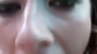 شقراء متحمس اتينا ركوب فمه قوي في بوف