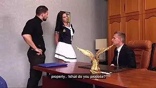 تلميذة شهوانية لديها اعتقال حياتها