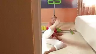 مارس الجنس شاب رياضي