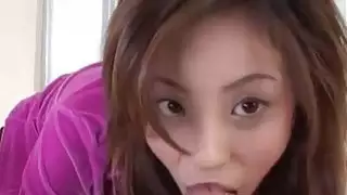 اللسان خطيرة في أسلوب بوف مع ساخنة ناتسومي ميتسو