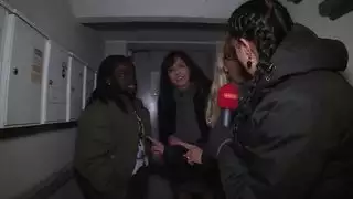 اثنين من الألمان ميلف مص على بي بي سي