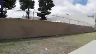 Slutty شاب امرأة سمراء seduces tow truck diver و sucks له قضيب
