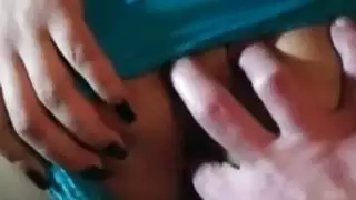 حار امرأة سمراء طريقة الكلاب الشرجي