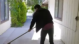 زوجة الغش مثير هو قرنية ويمارس الجنس جارتها
