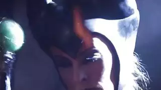 الفارس الملاعين أميرة في العمل في الهواء الطلق