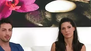 زوجان إسبانيان في صب الثلاثي