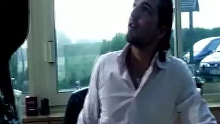 شقي فتاة سوداء ركوب الديك