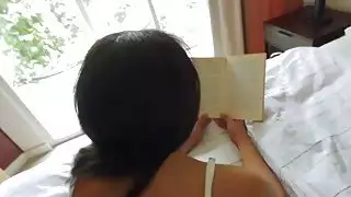 حار stepsis مايا bijou يحصل على لها twat حفر بواسطة دهن كبير دهن