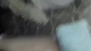 BBW مع الهرة الرطب بالإصبع