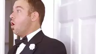 غش العروس السمين والملاعين أفضل رجل في يوم زفافها
