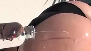 كبير الحمار اتينا يحصل العضو التناسلي النسوي اصابع الاتهام في بوف في الهواء الطلق