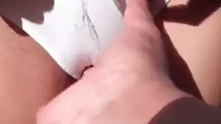 اللسان في بوف مع لاتينا الحسية رهيبة رهيبة