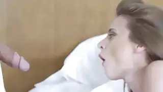 حار امرأة سمراء Anya Olsen مارس الجنس بواسطة لها stepdads دهن قضيب