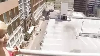 شقراء فاليري القفز الديك مثل عاهرة صحيح