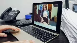 تم القبض على سكرتيرة جديدة استمناء العيش