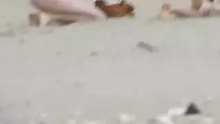 Rousing عارية الشاطئ المتلصص كاميرا تجسس الفيديو شاطئ مشاهد الجنس