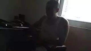 التعري في سن المراهقة نحيف و deepthroat بطيء