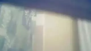 تجسست بلدي BBW العمة في حمامنا