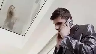 الكسيس كريستال يعطي رجلها كريستوف مفاجأة مثيرة جنسي