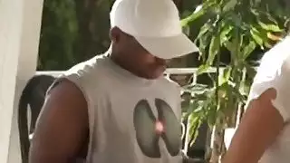 سخيف عرقي خشن مع شقراء جبهة مورو و بي بي سي