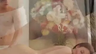 جميل في سن المراهقة هوتي ركوب الخيل كبير مدلكه استجاب مدلك