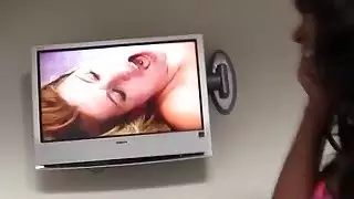 فاتنة رائع Jazabel Vessir يأخذ الديك الدهون في gloryhole