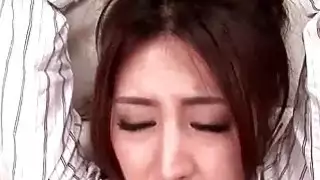 يحصل يفرك الآسيوية في جوارب مهبل