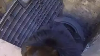 جاسوس النظارات المستخدمة في الشريط upskirt كس الانفجار