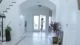 صباح اللعنة القذرة مع امرأة سمراء كارمن كالينته