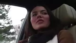 Hitchhiker فانيسا ديكر سخيف قطعة كبيرة غريب