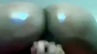 الأبنوس مع bigass ركوب دسار