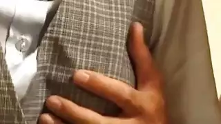 في سن المراهقة الآسيوية يحصل مداعبة وأصابع الاتهام قبل سخيف قاس