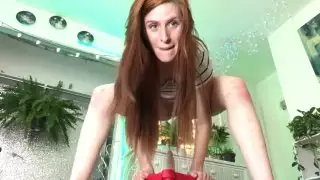 أحمر الشعر مع البظر ضخمة ركوب دسار على Myfreecams