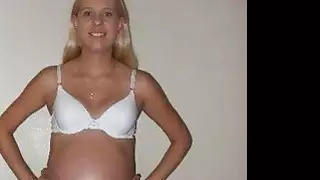 الحقيقي Teenie Preggo GFs عارية!