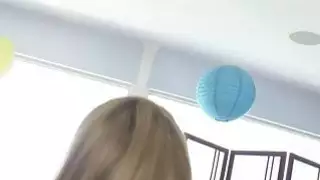 الفاسقات مثليه AJ ولونا مبادلة نائب الرئيس دسم له