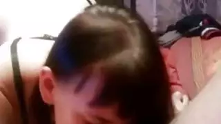 امرأة سمراء الحمار لعق واللسان
