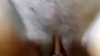 Perv فيديو عن حبيبته مثير خشب الأبنوس يئن مع عظمه
