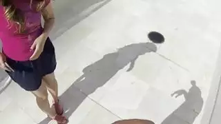ضرب كس المحكمة في الحمام العام