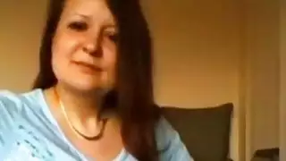 ربة منزل فانيسا وامض على كاميرا ويب المنزل
